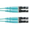 Panduit 5m LC/LC fiber optic cable 196.9" (5 m) OM4 Turquoise1