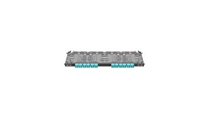 Panduit FDSZO-24-10P fiber optic adapter LC 1 pc(s) Aqua color, Black1