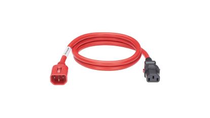 Panduit LPCA04-X power cable Red 94.5" (2.4 m) IEC C14 IEC C131