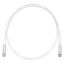 Panduit UTP6AX11 networking cable White 131.9" (3.35 m) Cat6a U/UTP (UTP)1