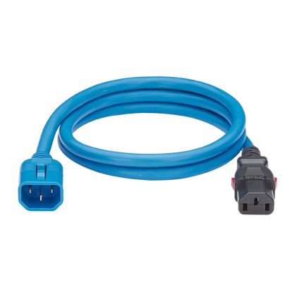 Panduit LPCA10-X power cable Blue 118.1" (3 m) C14 coupler C13 coupler1