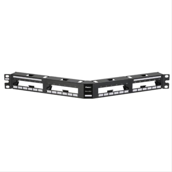 Panduit QAPP24BL patch panel 1U1