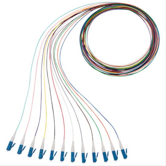 Panduit NKFP91BN1NKM001 fiber optic cable 39.4" (1 m) LC Pigtail OS2 Multicolor1