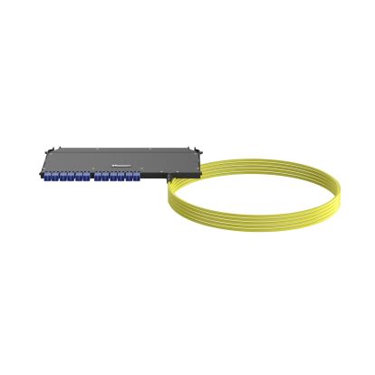 Panduit F9UYBXRNNSNM025 fiber optic cable 984.3" (25 m) LC OS1/OS2 Yellow1