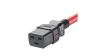 Panduit LPCB02-X power cable Red 47.2" (1.2 m) IEC C20 IEC C193