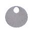 Panduit MT1D-Q non-adhesive label 25 pc(s) Stainless steel Round1