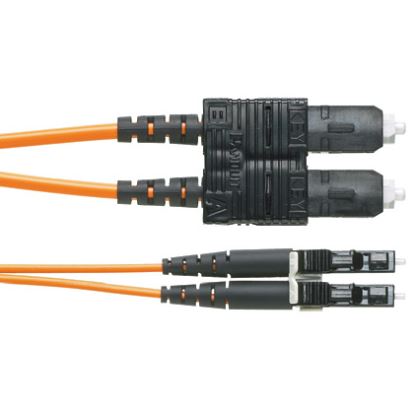 Panduit F62ERLNSNSNM007 fiber optic cable 275.6" (7 m) LC SC OFNR OM1 Orange1