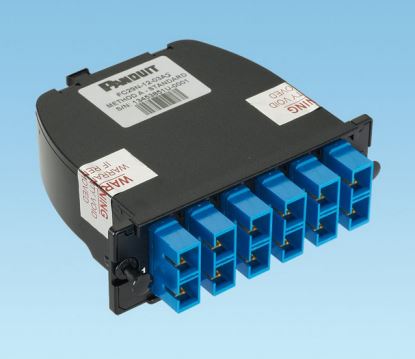 Panduit FC25N-12-03AS fiber optic adapter SC/MPO Black1