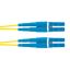 Panduit 1m OS2 LC Duplex fiber optic cable 39.4" (1 m) Blue, Yellow1