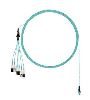 Panduit FZTRP8NUHSNF092 fiber optic cable 1103.9" (28 m) PanMPO LC OFNP OM4 Aqua color1