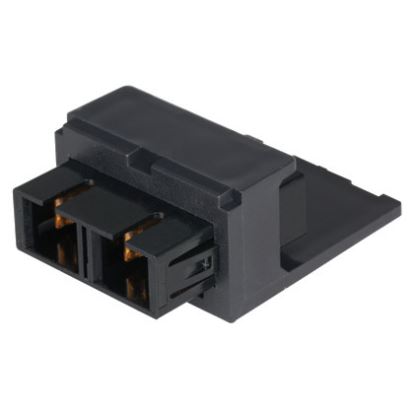 Panduit CMDBUSCZBL fiber optic adapter SC 1 pc(s) Black, Blue1