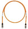 Panduit Cat6A F/UTP RJ45 networking cable Orange 157.5" (4 m) F/UTP (FTP)1