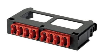 Panduit FQMAP85RD fiber optic adapter MPO Black, Red1