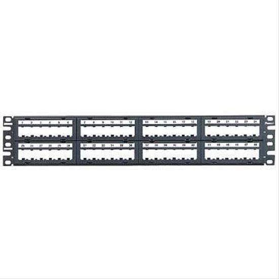 Panduit CPPL48M6BLY patch panel 2U1