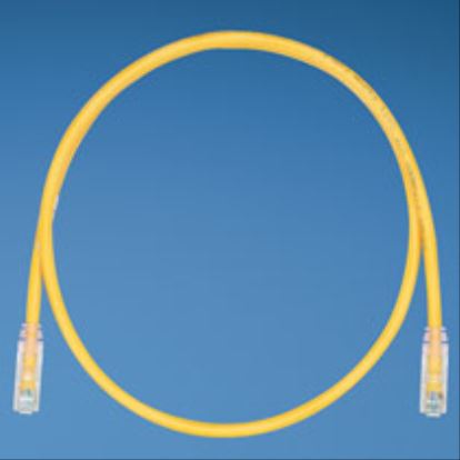 Panduit Cat6 UTP 1m networking cable Yellow 39.4" (1 m) U/UTP (UTP)1