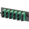 Panduit FAP4WAGDSCZ fiber optic adapter SC 1 pc(s) Black, Green1