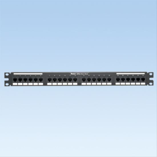 Panduit 24-port, Category 5e, patch panel 1U1