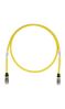 Panduit STP6X15MYL networking cable Yellow 590.6" (15 m) Cat6a S/FTP (S-STP)1