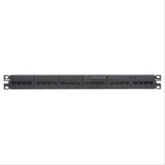 Panduit UICMPPK6G24BL patch panel 1U1