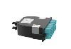 Panduit FC2ZA-24-10U fiber optic adapter LC/MPO Aqua color, Black1
