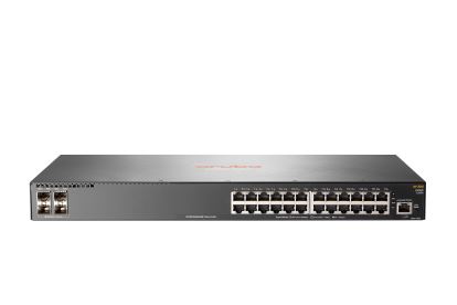 Hewlett Packard Enterprise Aruba 2930F 24G 4SFP+ Managed L3 Gigabit Ethernet (10/100/1000) 1U Gray1