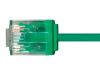 Monoprice Micro SlimRun networking cable Green 35.4" (0.9 m) Cat6 U/UTP (UTP)4