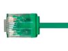 Monoprice Micro SlimRun networking cable Green 59.1" (1.5 m) Cat6 U/UTP (UTP)4