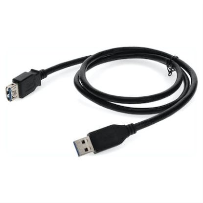 AddOn Networks USB3EXTAA15-AO USB cable 179.9" (4.57 m) USB A Black1