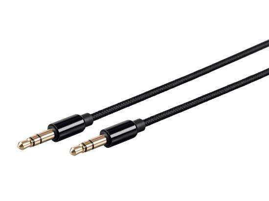 Monoprice 30888 audio cable 11.8" (0.3 m) 3.5mm Black1