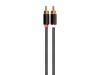 Monoprice 30901 audio cable 35.8" (0.91 m) 3.5mm 2 x RCA Black2