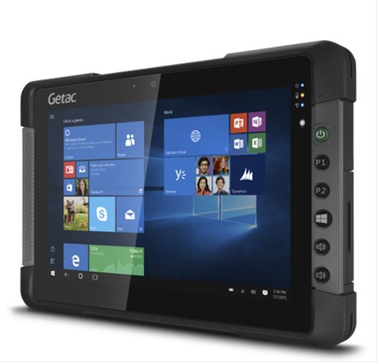 Getac T800 G2 8.1" Intel Atom® 8 GB Wi-Fi 5 (802.11ac) Windows 10 Pro Black1