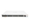 Hewlett Packard Enterprise Aruba Instant On 1960 48G 40p Class4 8p Class6 PoE 2XGT 2SFP+ 600W Managed L2+ Gigabit Ethernet (10/100/1000) Power over Ethernet (PoE) 1U White1