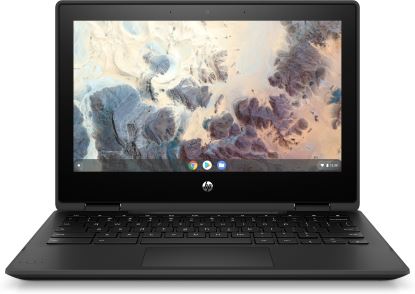 HP Chromebook x360 11 G4 N5100 Hybrid (2-in-1) 11.6" Touchscreen HD Intel® Celeron® N 8 GB LPDDR4x-SDRAM 64 GB eMMC Wi-Fi 6 (802.11ax) ChromeOS Black1