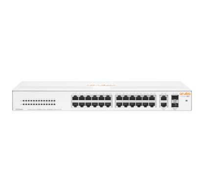 Hewlett Packard Enterprise Aruba Instant On 1430 26G 2SFP Unmanaged L2 Gigabit Ethernet (10/100/1000) 1U1