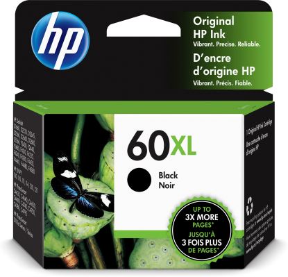 HP 60XL High Yield Black Original Ink Cartridge1