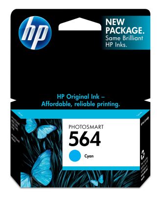 HP 564 Cyan Original Ink Cartridge1