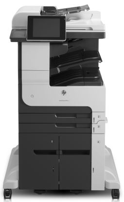 HP LaserJet Enterprise MFP M725z+, Print, copy, scan, fax, 100-sheet ADF; Front-facing USB printing; Scan to email/PDF; Two-sided printing1