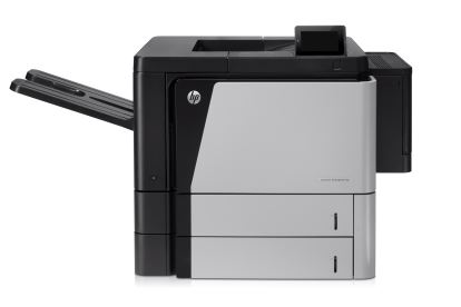 HP LaserJet Enterprise M806dn Printer, Print, Front-facing USB printing; Two-sided printing1