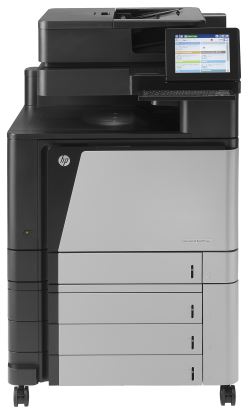 HP Color LaserJet Enterprise Flow MFP M880z, Print, copy, scan, fax, 200-sheet ADF; Front-facing USB printing; Scan to email/PDF; Two-sided printing1