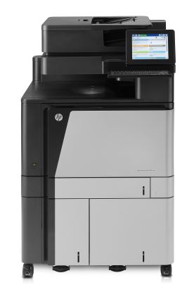 HP Color LaserJet Enterprise Flow MFP M880z+ NFC/Wireless Direct, Print, copy, scan, fax, 200-sheet ADF; Front-facing USB printing; Scan to email/PDF; Two-sided printing1