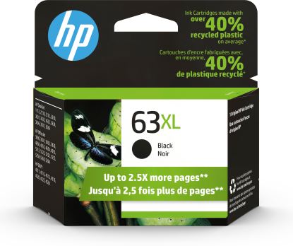 HP 63XL High Yield Black Original Ink Cartridge1