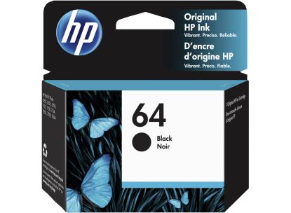 HP 64 Black Original Ink Cartridge1