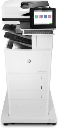 HP LaserJet Enterprise Flow MFP M635z, Print, copy, scan, fax, Scan to email; Two-sided printing; 150-sheet ADF; Energy Efficient; Strong Security1