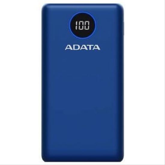 ADATA P20000QCD Lithium Polymer (LiPo) 20000 mAh Blue1