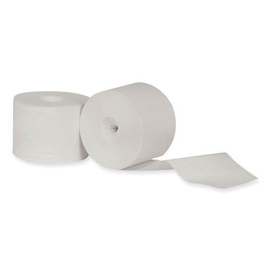 Coreless High Capacity Bath Tissue, 2-Ply, White, 750 Sheets/Roll, White, 12/Carton1