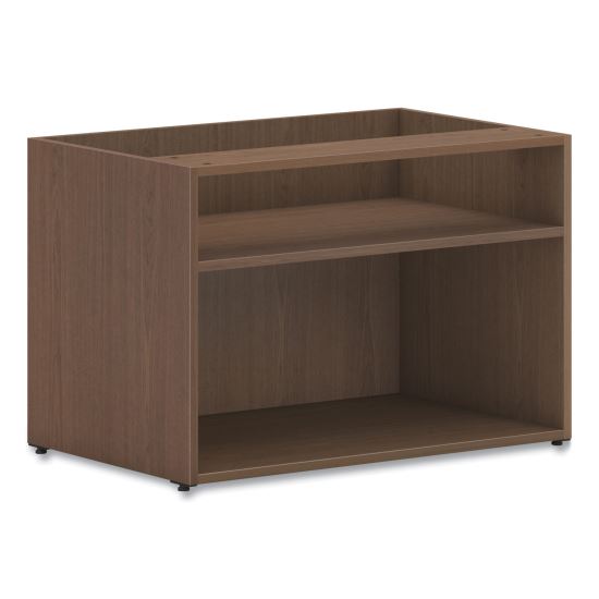 Mod Low Storage Credenza, 30w x 20d x 21h, Sepia Walnut1