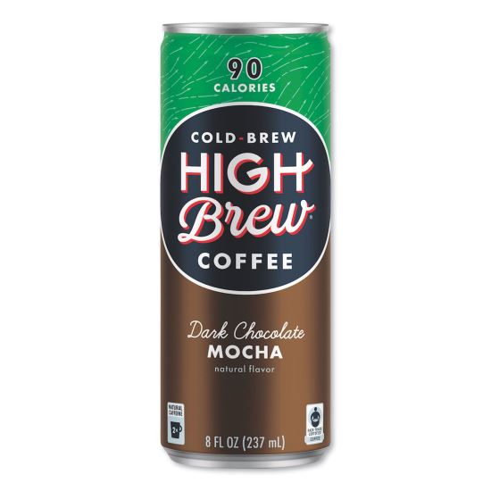 Cold Brew Coffee + Protein, Dark Chocolate Mocha, 8 oz Can, 12/Pack1