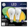 LED Soft White A21 Dimmable Light Bulb, 12 W, 2/Pack1