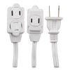 Indoor Extension Cord, 15 ft, 13 A, White2