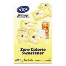 Yellow Sucralose Zero Calorie Sweetener Packets, 0.04 oz Packet, 400 Packets/Box1